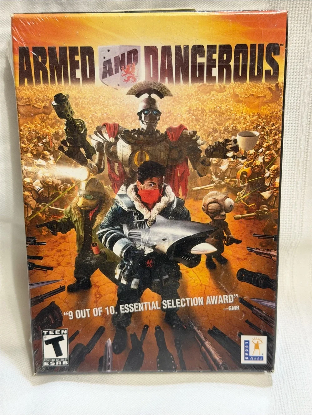 Armed And Dangerous Pc Cd-Rom Video Game T-Teen Lucas Arts (New Factory Sealed)
